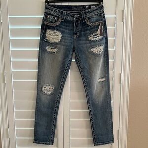 Miss Me Boyfriend Ankle Jeans
